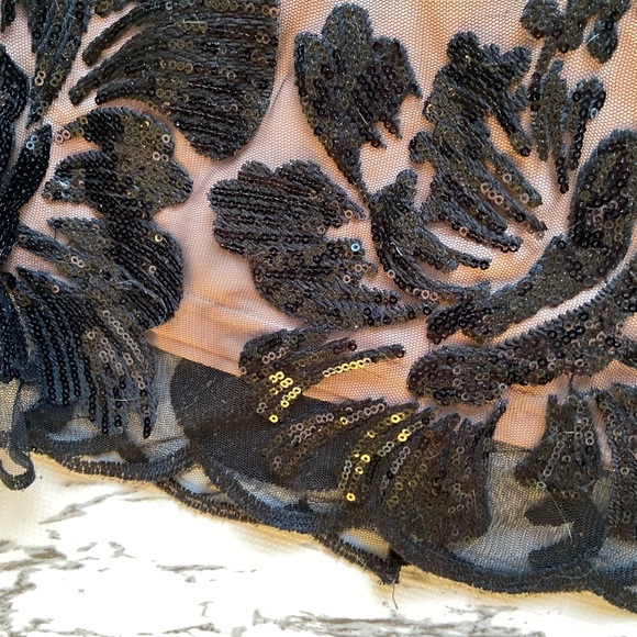 Sequin Overlay Dress - Picture 5 of 5